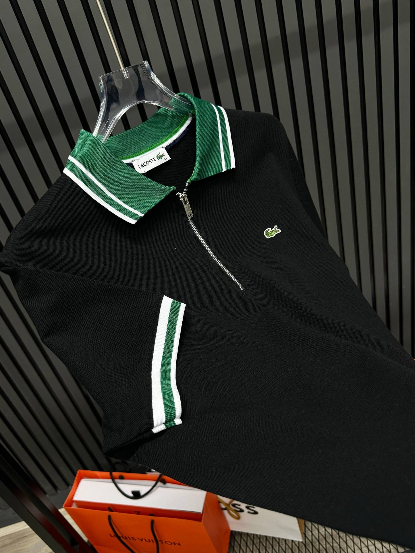Polo Lacsote (Black)