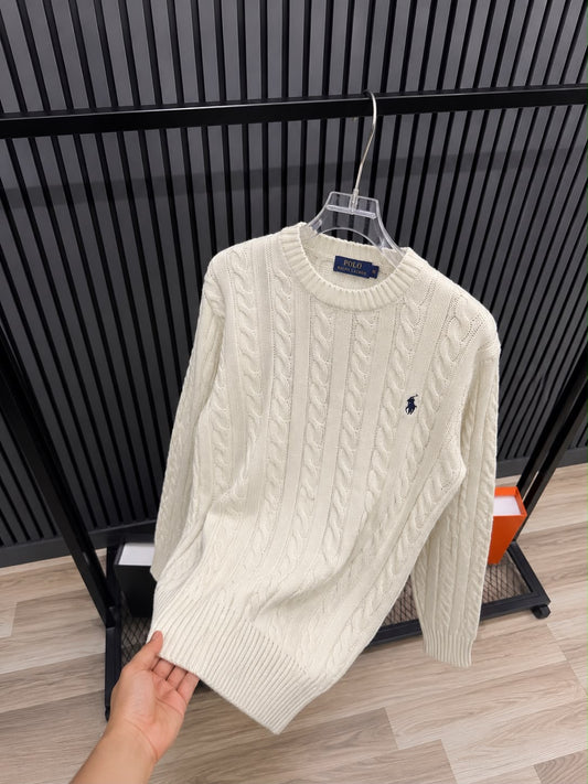 RL Round Neck (White)