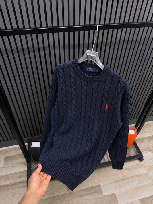 RL Round Neck (Navy)