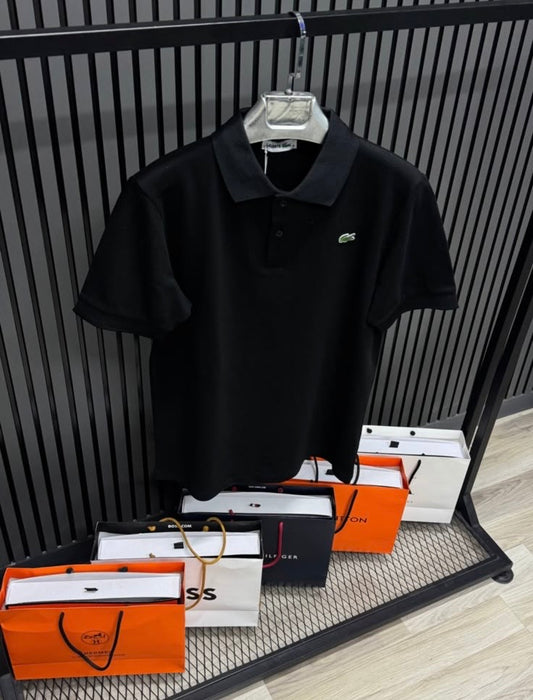 Polo Lacoste (Black)