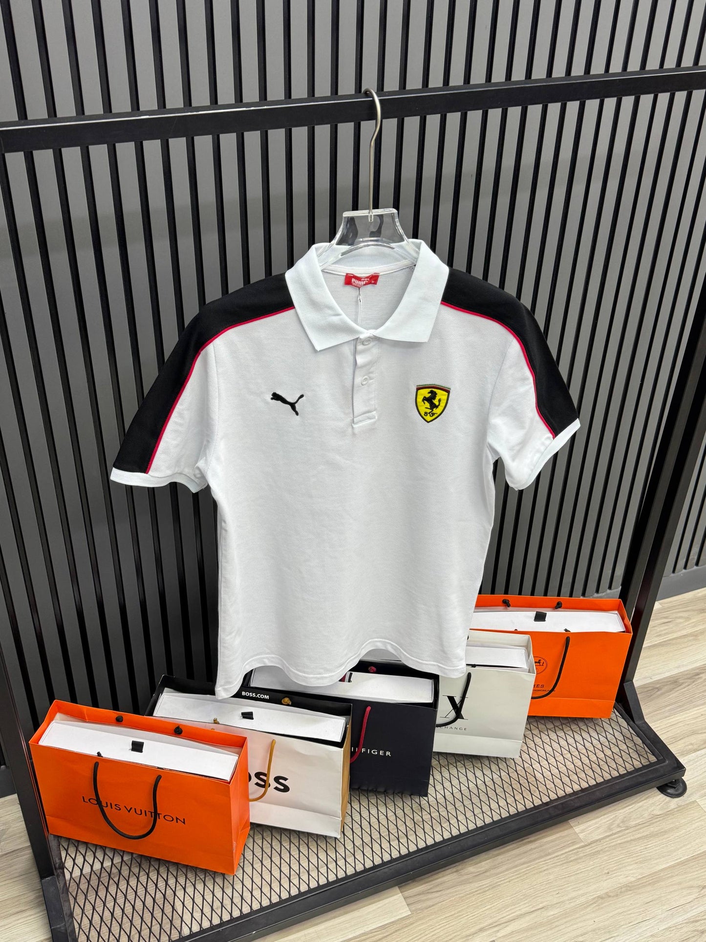 Ferrari Polo (White)